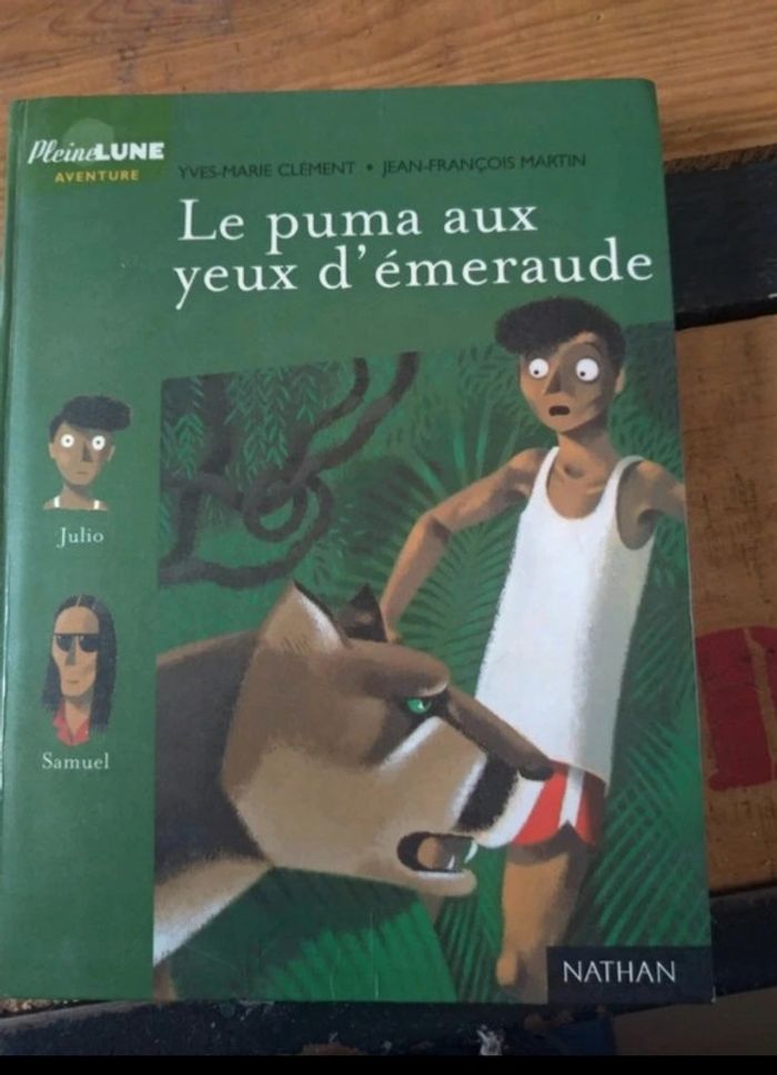Le puma aux yeux d'émeraude