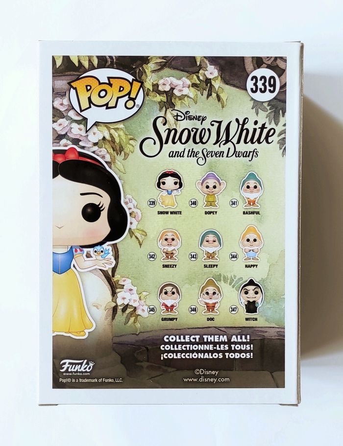 Funko POP Blanche-Neige (Snow White) #339 - Disney - Figurine Vinyle - photo numéro 3