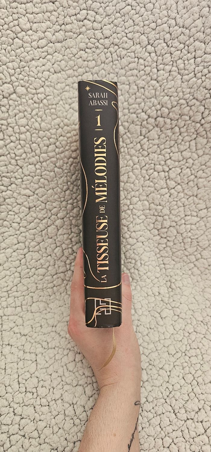 La Tisseuse de Mélodies : Tome 1 de Sarah Abassi relié avec jaspage - photo numéro 4
