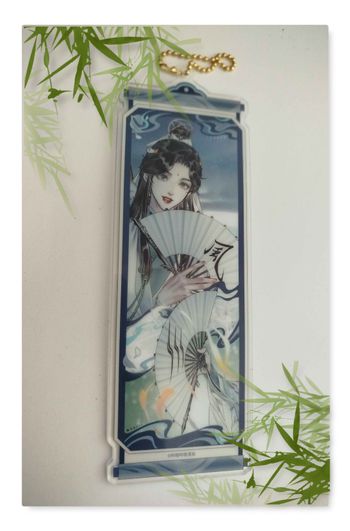 Grand porte-clés / marque-pages Shi Qingxuan wind master ( heaven official's blessing / tgcf )