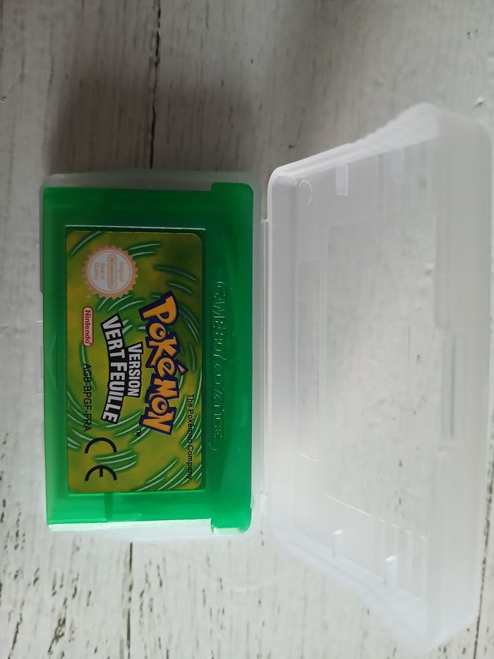 Lot Cartmod Pack Français Pokémon GBA 5 Jeux Rubis, Saphir, RF, VF, Emeraude Lire l'annonce - photo numéro 2