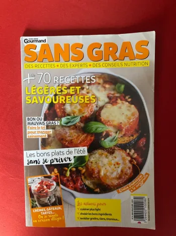 Magazine recettes sans gras