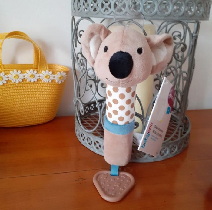Doudou Koala pouet-pouet +anneau dentitio - photo numéro 3