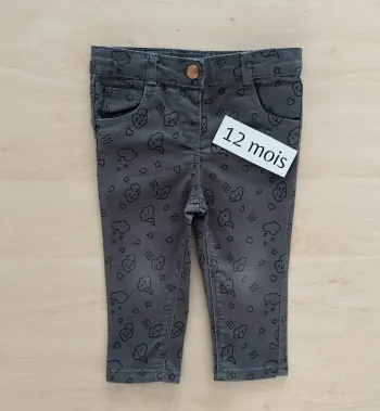 Jeans fille orchestra 12 mois 74 cm