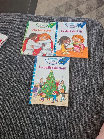J'apprends à lire avec Sami et Julie lot de 3 livres