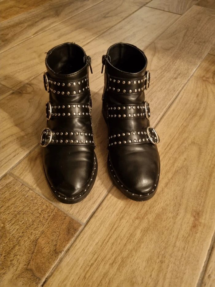 Bottines cloutées