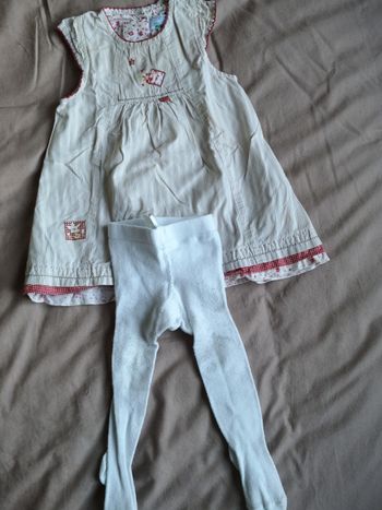 Robe et collant 12 mois