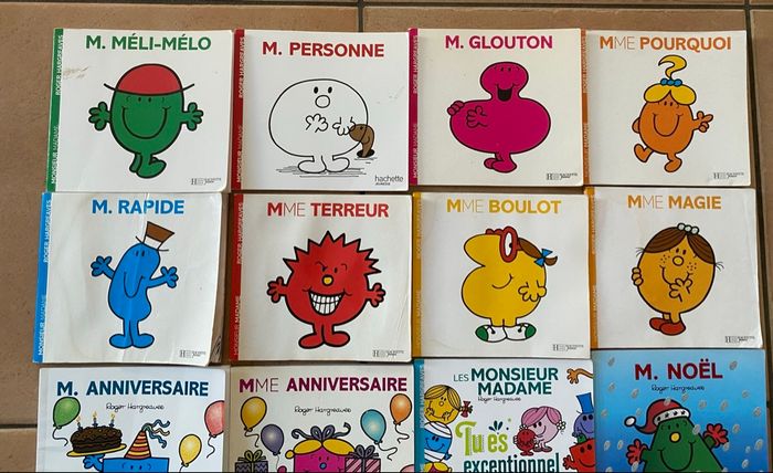 Lot livres Monsieur Madame - photo numéro 2