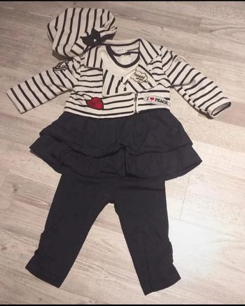 Ensemble marinière 12 mois