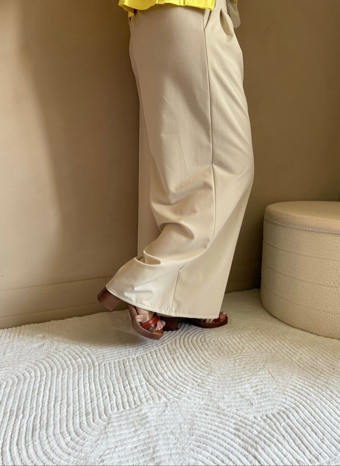 Pantalon fluide palazzo - photo numéro 2