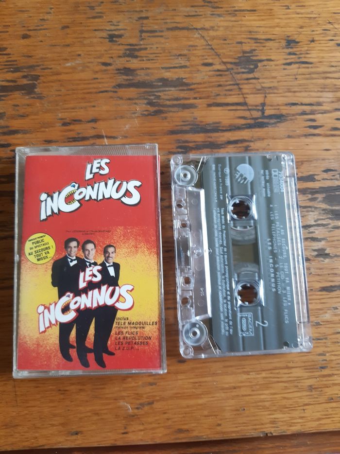Cassette Audio "Les Inconnus"