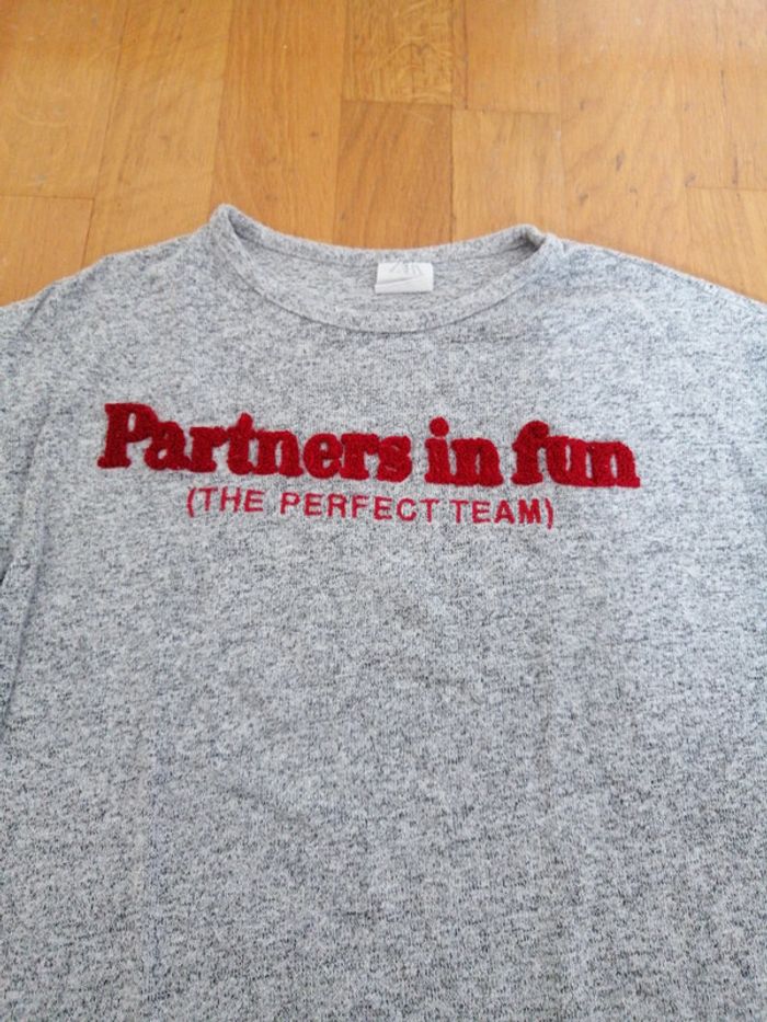 Tee-shirt manche longue 10 ans zara - photo numéro 2