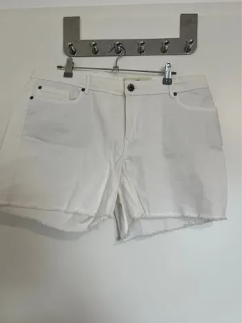 Short jeans blanc