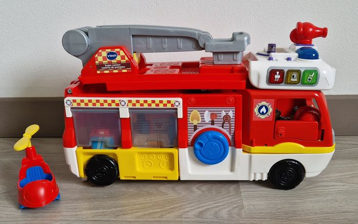 Tut Tut Copains - Super Camion Caserne De Pompiers - photo numéro 3