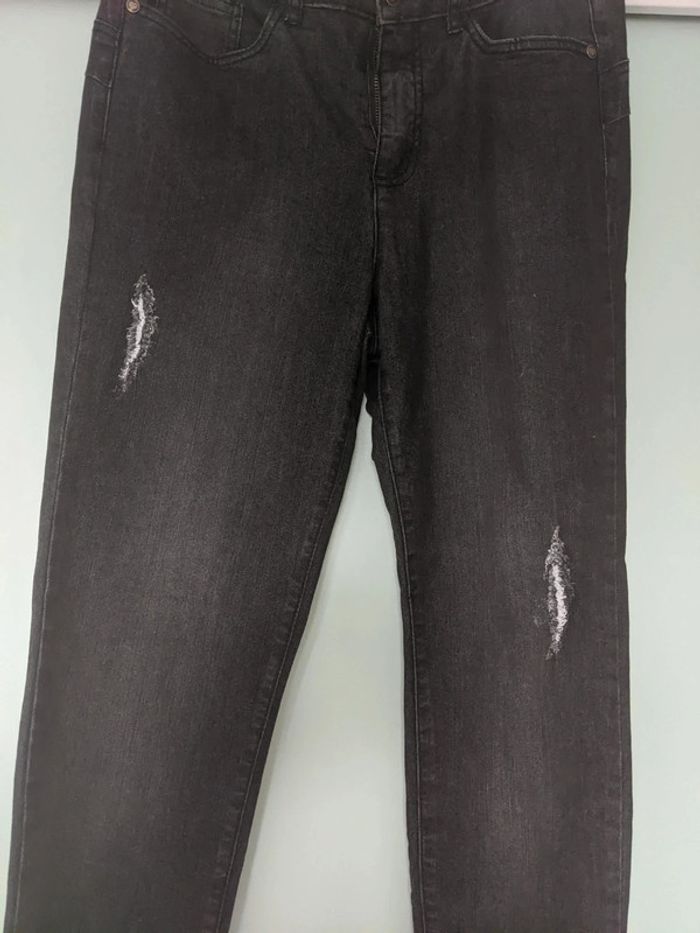 Jeans noir Bonprix T44 - photo numéro 3