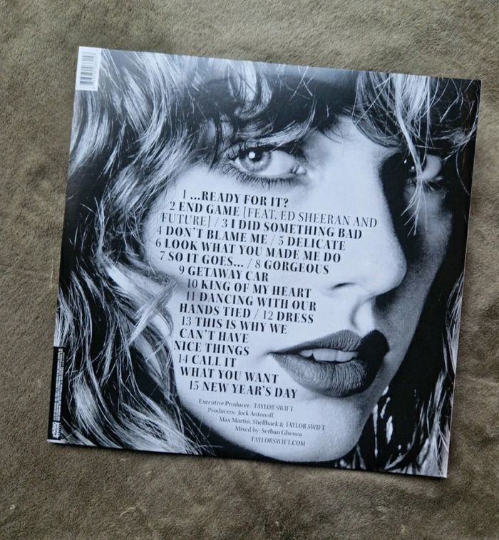 Reputation vinyle Taylor Swift - photo numéro 2