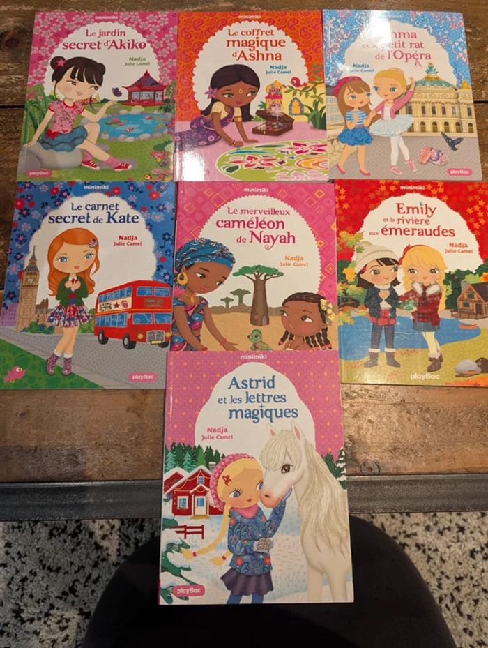 Livres Minimiki à l'unité (ou en lot)