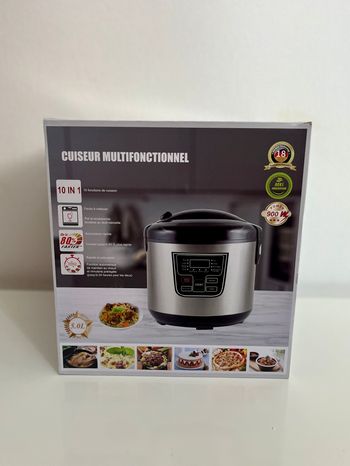 Cuiseur multi fonctions, multicuiseur, robot de cuisine multifonctions, autocuiseur 5 litres 