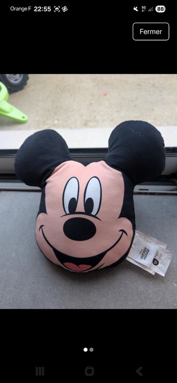 Coussin Mickey