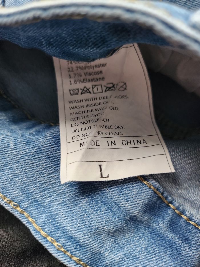 Jeans  femme taille L - photo numéro 7