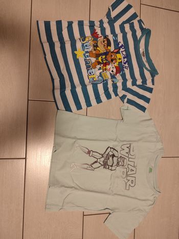 T shirt pat patrouille et stars wars