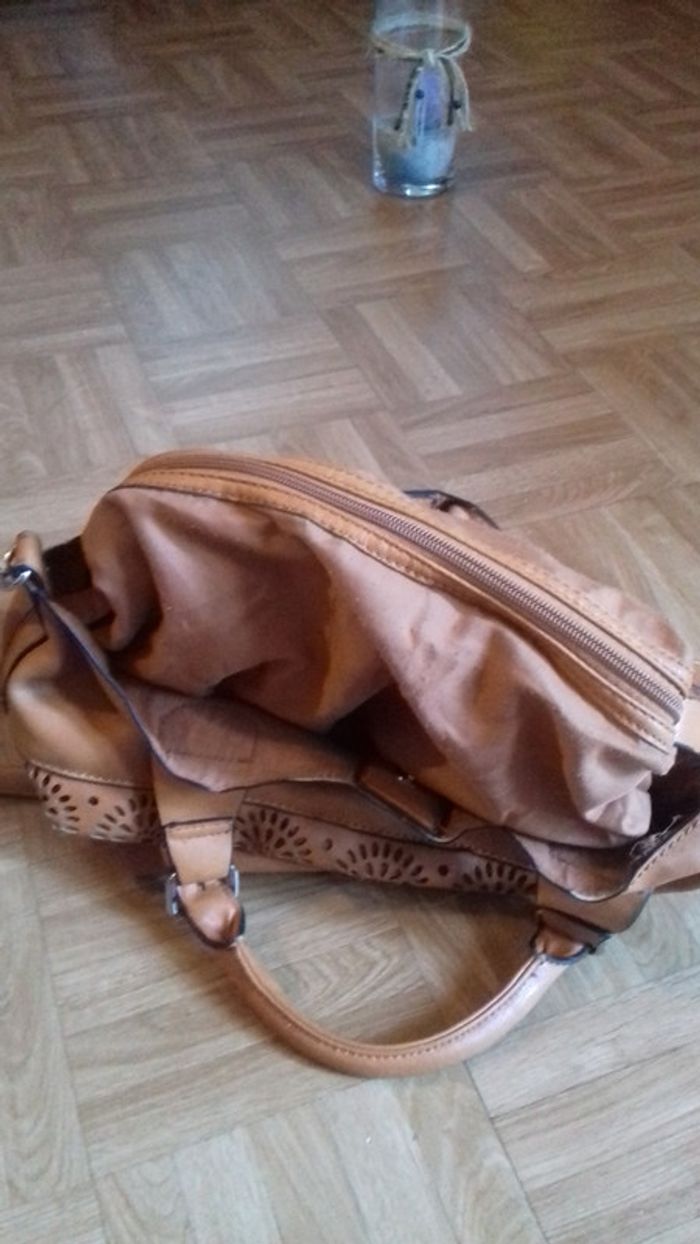 Sac à main marron - photo numéro 5