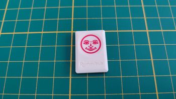 Tuile joker rouge pièce jeu de société Rummikub Le rami des chiffres jeu de voyage Hasbro #C68