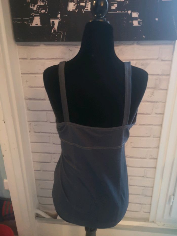 Top couleur jean - photo numéro 3