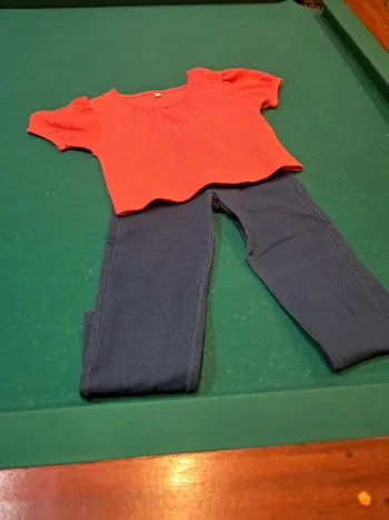 Ensemble pantalon + petit haut léger