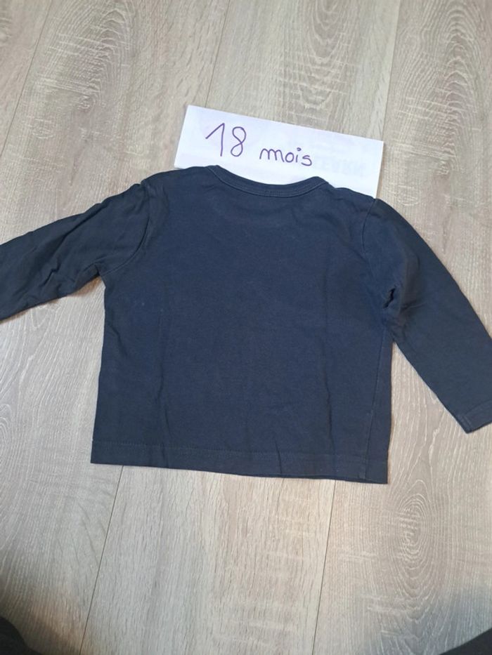 T-shirt manches longues 18 mois - photo numéro 2