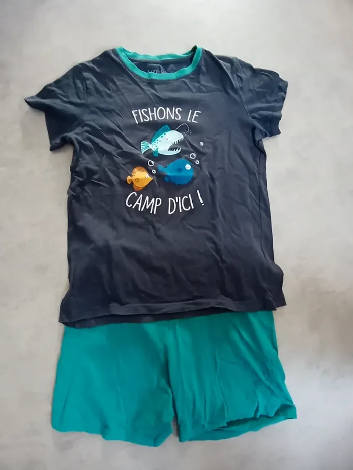 Pyjashort in extenso 12 ans