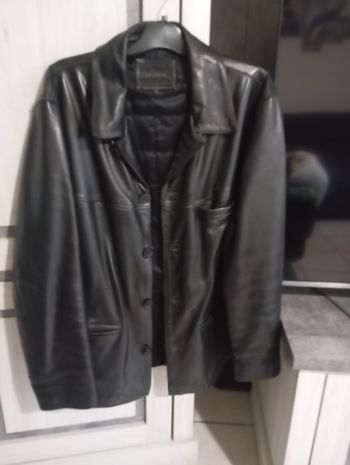 Veste homme cuire