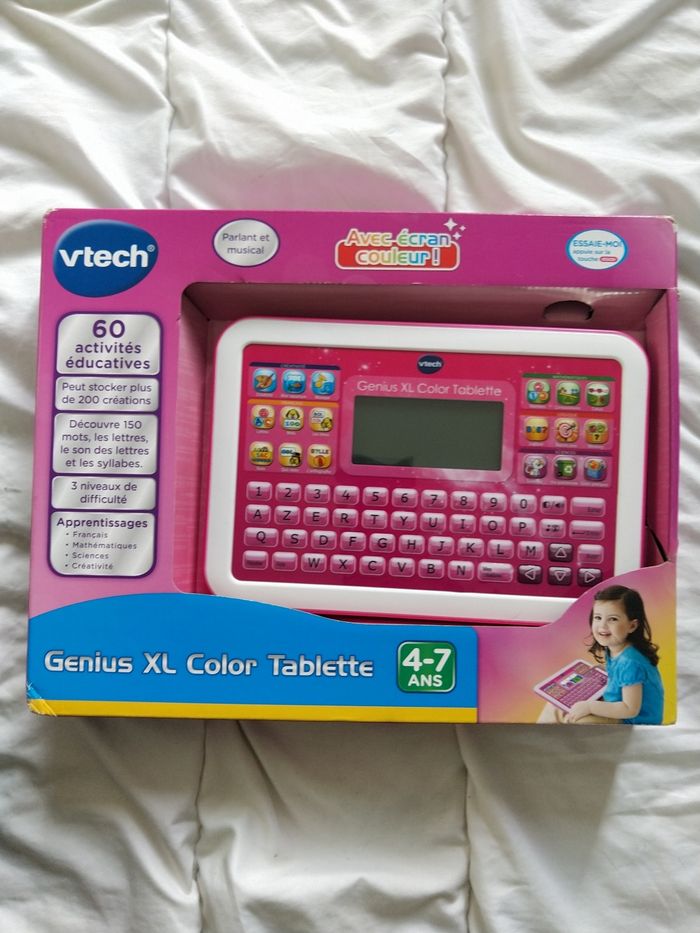 Tablette ordinateur genuis xl enfant rose