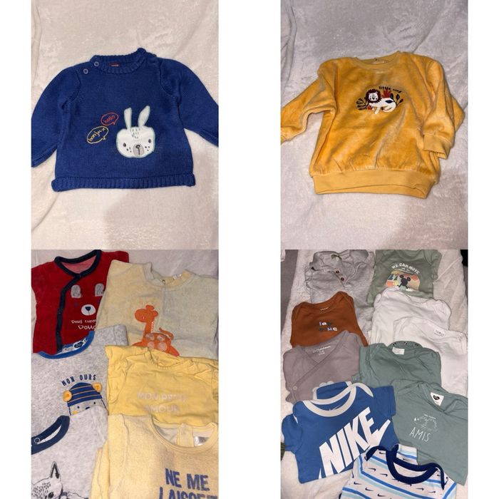 Lot de vêtements bébé garçon 6 mois - photo numéro 3