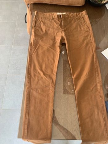 Pantalon skinny marron H&M