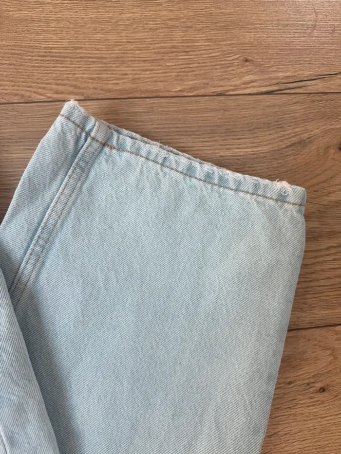 Jean Mom Bershka taille 42 bleu clair - photo numéro 7