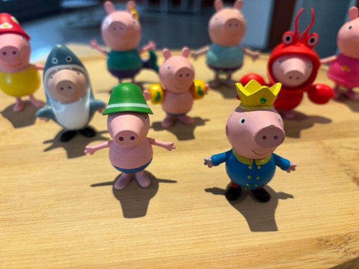 Figurines Peppa pig thème été - photo numéro 5