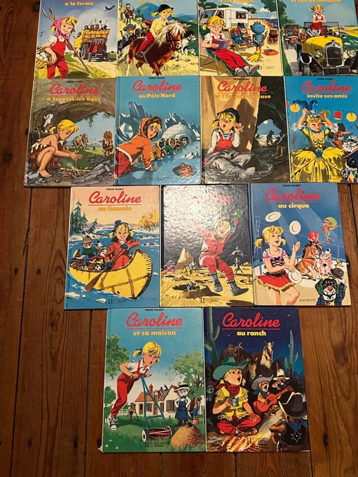 Lot de 17 livres bd albums vintage Caroline Pierre Probst Hachette Jeunesse années 90 - photo numéro 3