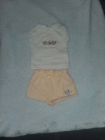 Ensemble short taille 3 mois
