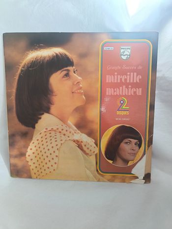 Double vinyle 45T Mireille Mathieu 1970