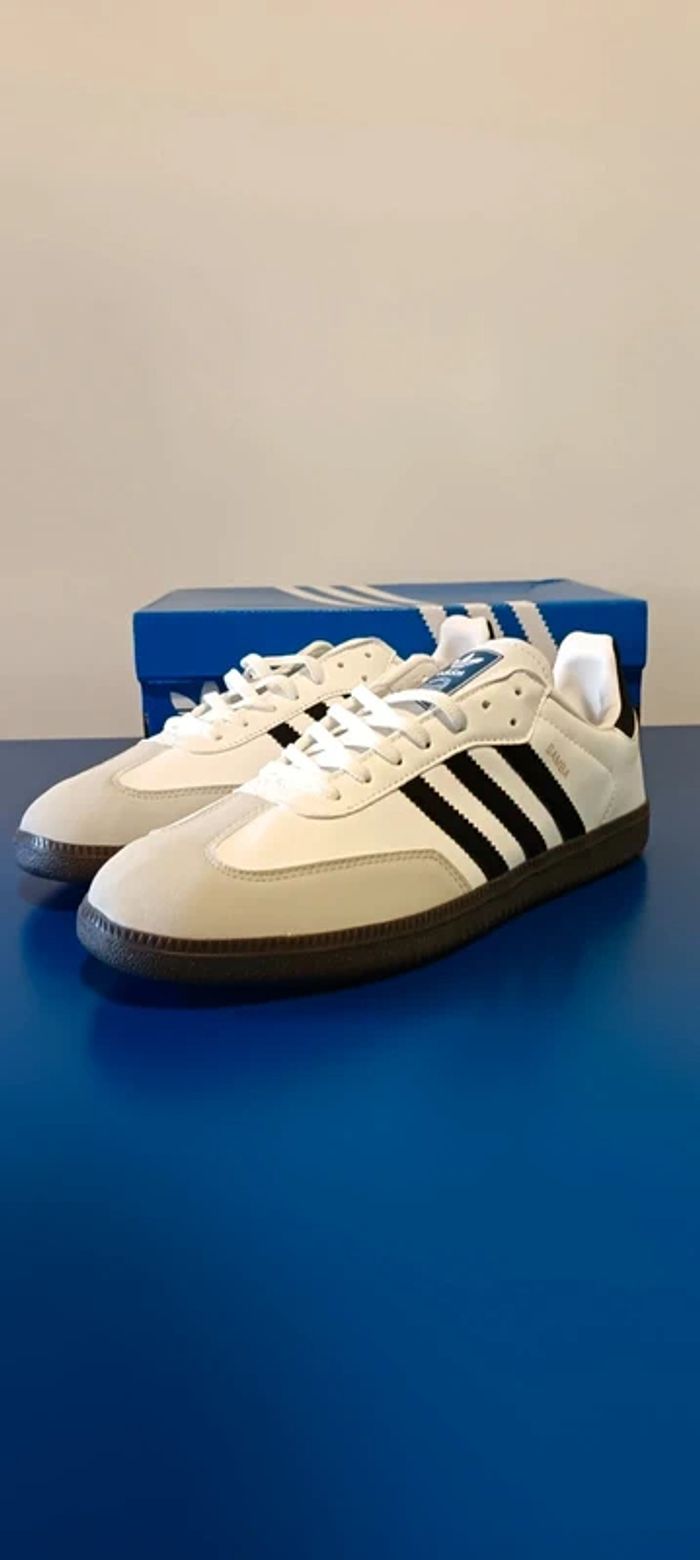 Adidas Samba OG Gris/Blanc 37 - photo numéro 2