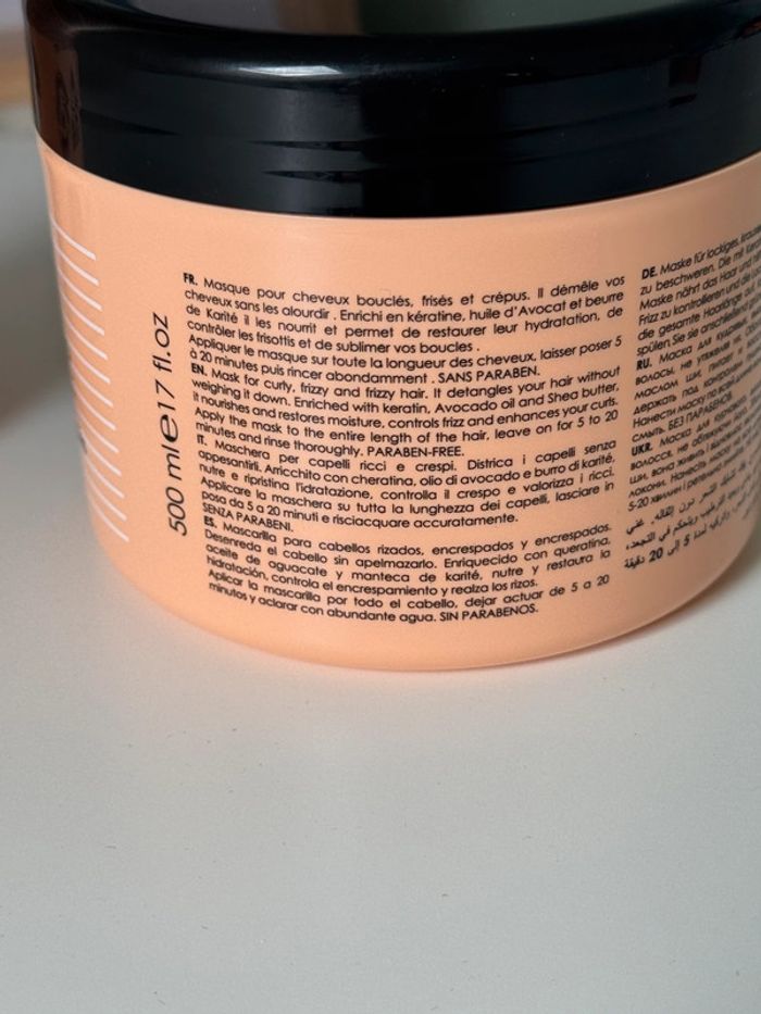 Duo cheveux bouclés RoseBaie Shampoing masque, capillaire - photo numéro 8
