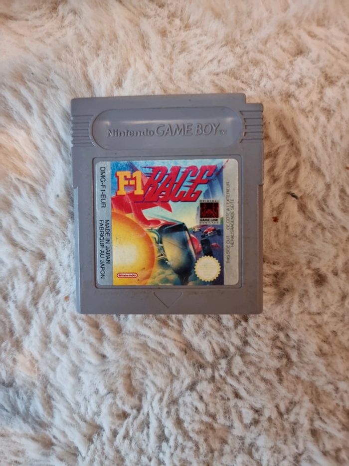 F1 race gameboy