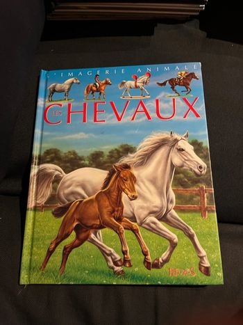 Livre pour enfants la grande imagerie fleurus les chevaux