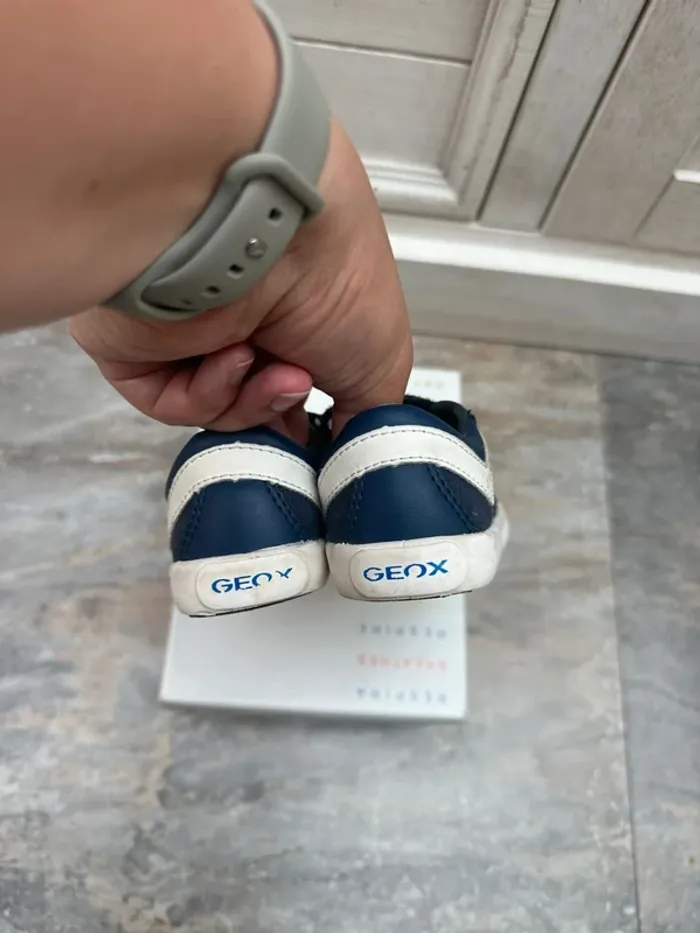 Basket Geox bleu 21 - photo numéro 9