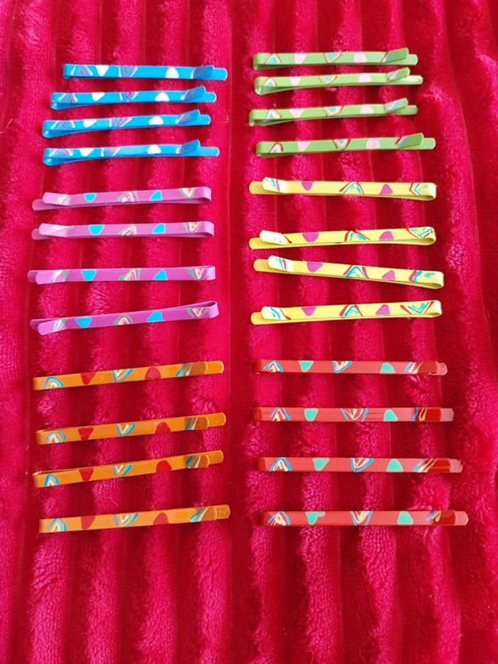Barrette multicolore