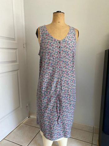 Robe en soie Soft Grey 40