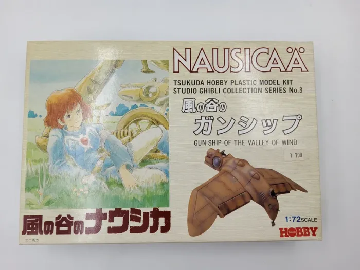 Nausicaä of the Valley of the Wind Figure - 1/72 Scale Tsukuda Hobby Plastic Model Kit Series No.3