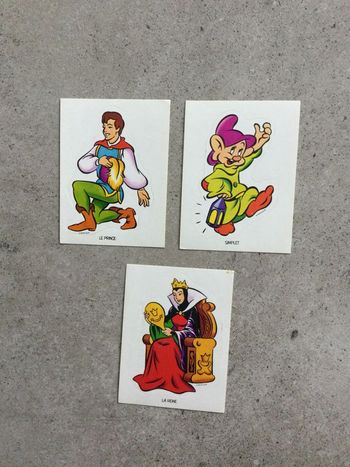 Autocollants blanche neige