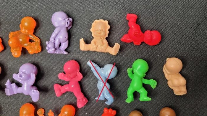 Lot de 23 Figurines Babies Galoob 1991 - photo numéro 2